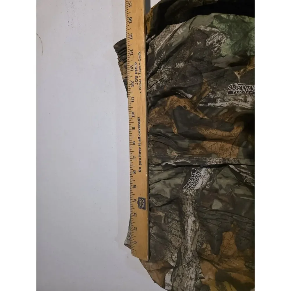 Stearns Dry Wear Advantage Timber Break Up Camo Rain Pants XL Hunting Outdoor